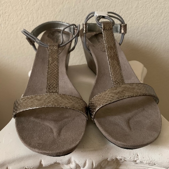 Grey Metallic Style & Co. Wedges - Picture 8 of 8